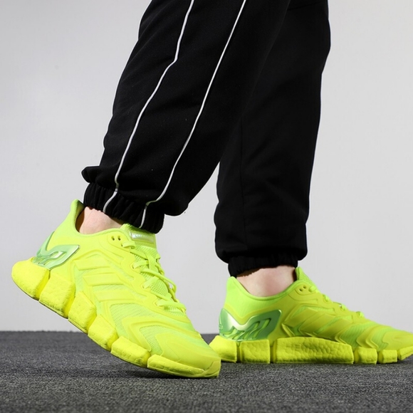 adidas men's CLIMACOOL VENTO running shoes sneakers Solar Yellow Unisex - Picture 16 of 16